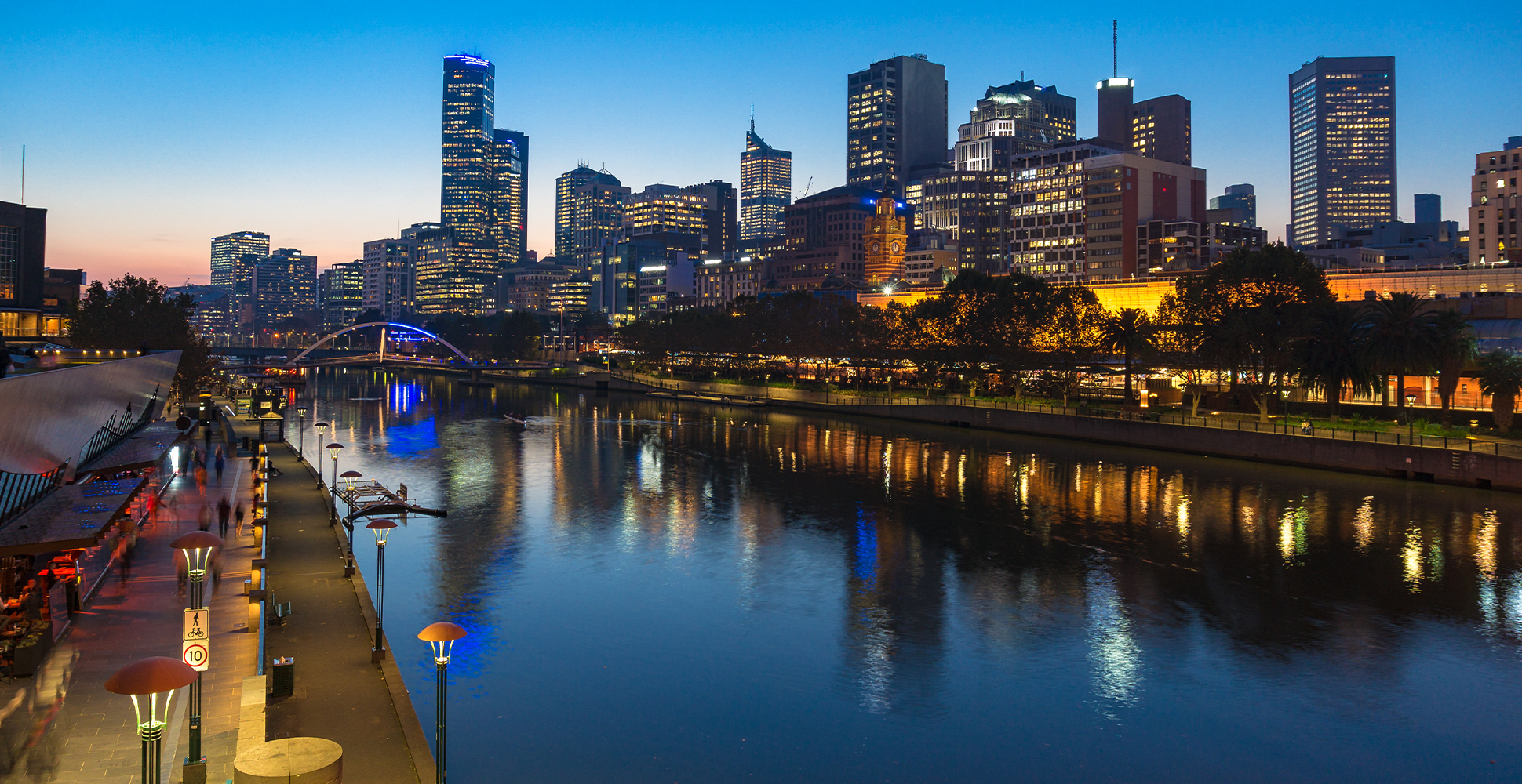Yarra River Promenade, Melbourne