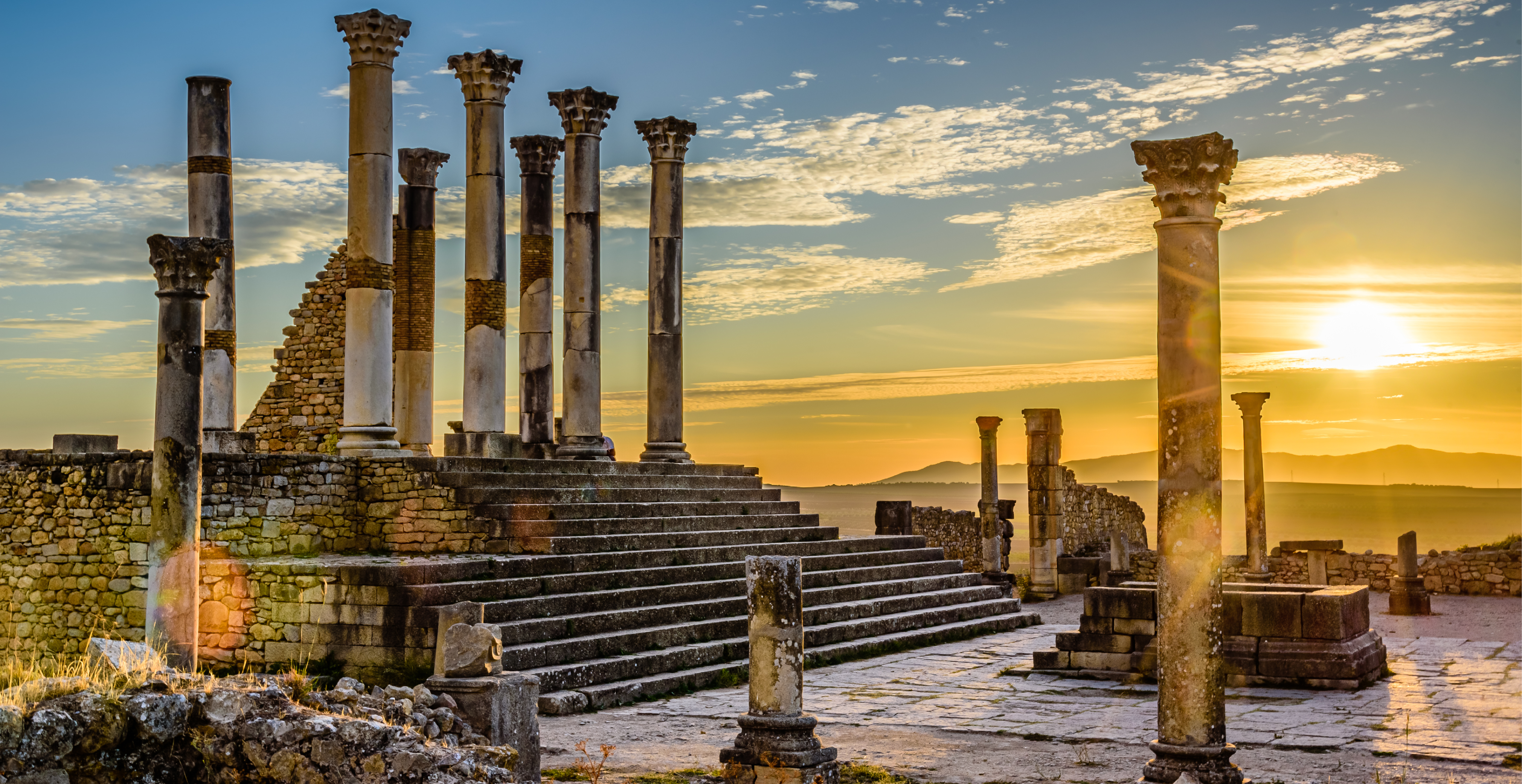 Basilica Volubilis near Meknes
