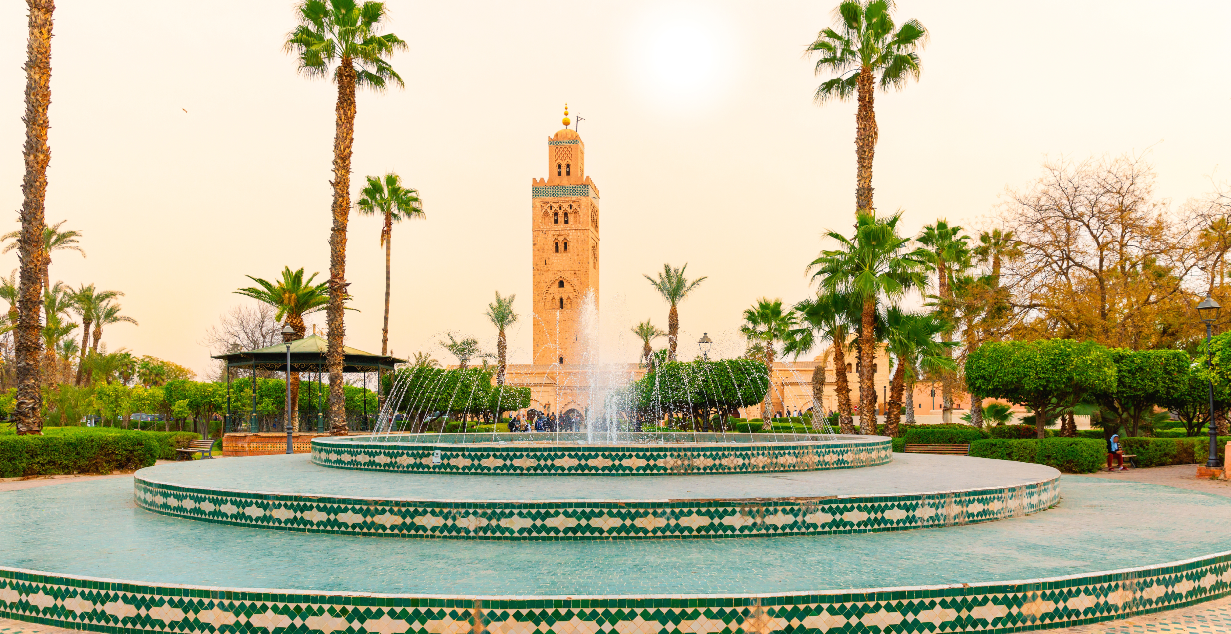 A view of Koutoubia Mosque, Marrakech