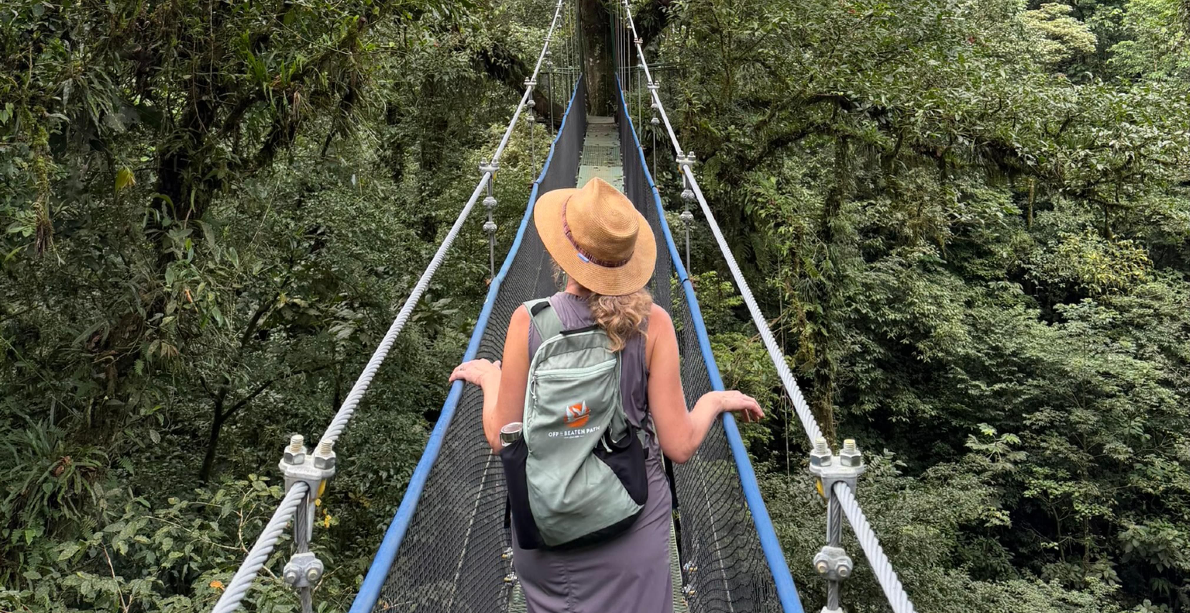 Heliconias Hanging Bridge
